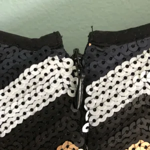 Zig zag sequin dress thumbnail 2