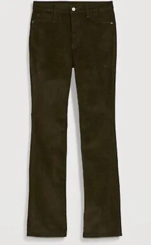 Old Navy New High-Waisted Corduroy Boot-Cut Pants thumbnail 4