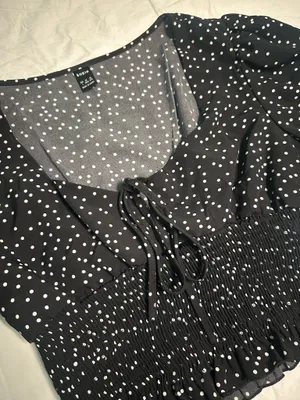 Shein Polka Dot Top thumbnail 4