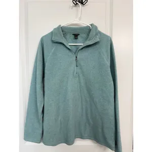 Eddie Bauer Aqua Fleece Quarter-Zip Pullover Women’s M thumbnail 3