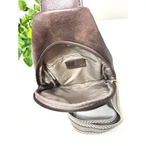 Bostanten Sling Bag Brown Crossbody Purse‎ thumbnail 5