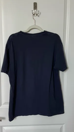 Comfort Colors T-Shirt Large Navy Gruene Tx thumbnail 3