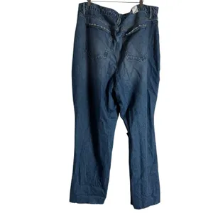Good American Good 90's Loose Jean Distressed Indigo Size 16 thumbnail 11