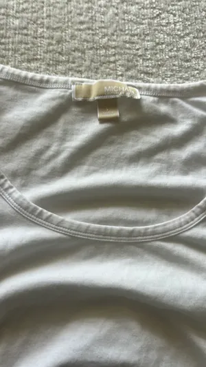 Michael Kors Side Zipper Ruched Tee thumbnail 2