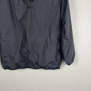 Nike Golf Lightweight 1/4 Zip‎ Windbreaker Black Sz L thumbnail 4