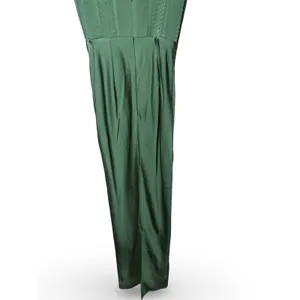 House Of CB Charmaine Corset Maxi Dress in Forest Green XS thumbnail 6