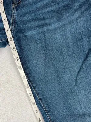 Signature by Levi Strauss High Rise Bootcut Women's 10 (30x29) Blue Stretch Y2K thumbnail 6