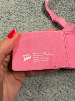 Parade Pink Wireless Mesh Bralette XL thumbnail 8
