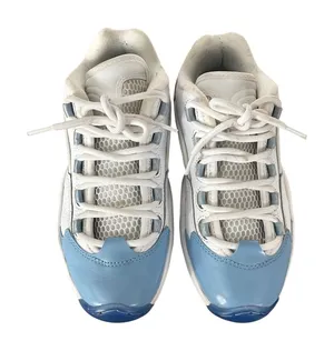 Reebok Question‎ Low White Light Blue Allen Iverson Sneakers FY2345 M5 W6.5 thumbnail 1