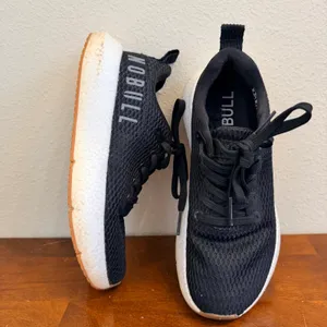 Nobull Journey‎ Black White Running Shoes Women's 6.5 Mesh Gym Trainer Sneakers thumbnail 5