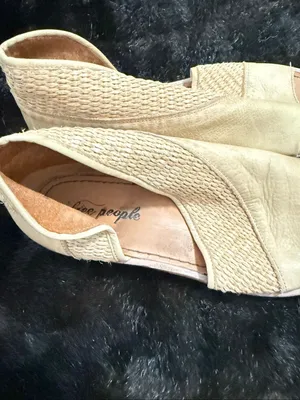 Free people Mont Blanc leather sandals size 38 7.5 shoes thumbnail 3