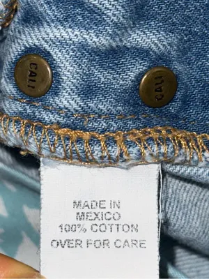 VTG Y2K Hollister Jeans Sz 5 / 29 LONG Light Wash Low Rise Distressed Flare Surf thumbnail 8