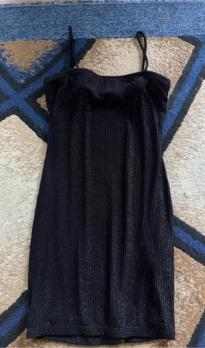 Forever 21 Black Sparkle Mini Slip Dress thumbnail 1