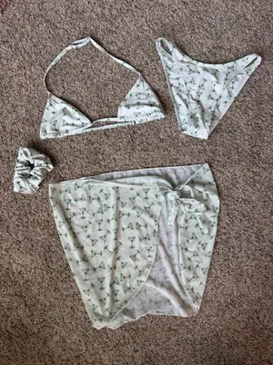 Martini bikini set with skirt thumbnail 1
