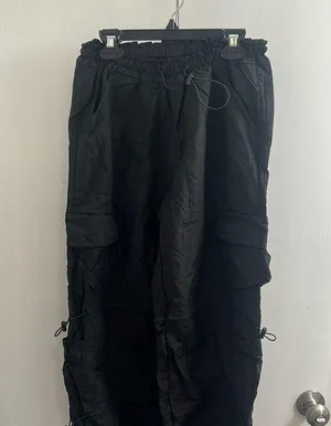 Black joggers size XS 100% nylon thumbnail 1