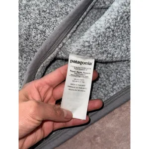 Patagonia Women's Better Sweater Gray Heather 1/4 Zip Up‎ Size Small thumbnail 6