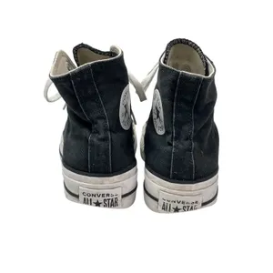 Converse Chuck Taylor All Star Lift Platform Canvas Black Hi Top Sneakers Size 8 thumbnail 3