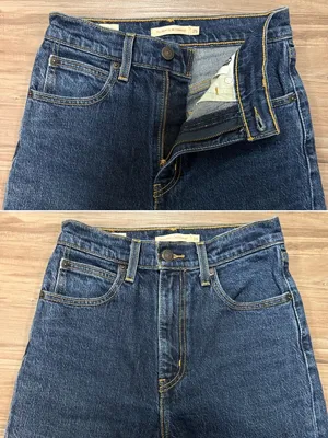 Levi’s Premium 70s High Slim Straight Jeans 25 Sonoma Stonewash Faded $108 thumbnail 3