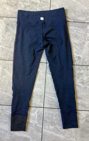 Vuori Womens Small Blue Heather Colorblock High Rise Performance Leggings Yoga thumbnail 1
