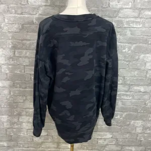 Lululemon Perfectly Oversized Crew Heritage 365 Camo Deep Coal Multi thumbnail 5