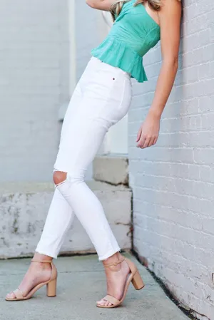 white abercrombie jeans thumbnail 1