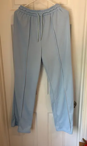 Blue sweatpants size medium thumbnail 1