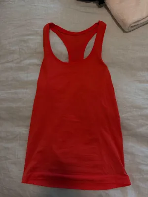 Red Lululemon Swiftly Tech Tank thumbnail 2
