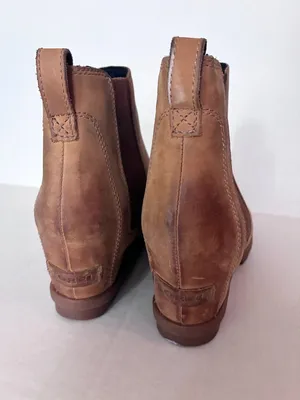 Sorel Joan of Arctic Wedge II Chelsea Boot - 8.5 - Camel Brown thumbnail 4