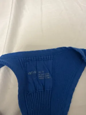 Aerie Tank Top Ribbed Blue Baby thumbnail 3