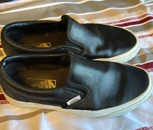 Vans OTW Slip on Leather Perforated Skateboarding shoes thumbnail 1