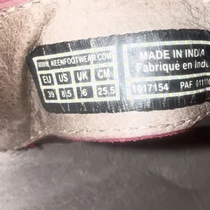 KEEN Dauntless Posted Burgundy Leather Slip On Thong Flip Flop Sandals Women 8.5 thumbnail 3