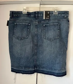 Macy's Jean Denim Skirt thumbnail 2