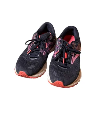 Brooks Adrenaline GTS 19 Black & Purple Women's 9.5 Running Shoes thumbnail 2