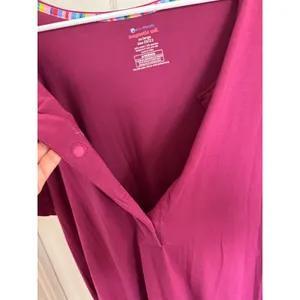 Magnetic Me women's fuchsia pajama set‎ size xxl (20/22) thumbnail 6