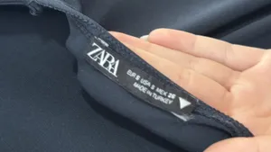 Zara navy blue open back maxi dress thumbnail 5