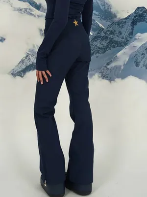 Meet Me There "Snowfall" ski pants navy Star Pant Size XXS/S thumbnail 2