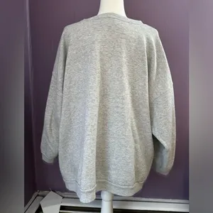 Vintage Disney Grey Tigger Pullover Fleece Sweater Rare In the Only One Pooh XL thumbnail 4