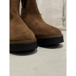 Sesto Meucci teddy Booties Suede Leather‎ Womens SZ 37 6.5 - Made in Italy NEW thumbnail 9