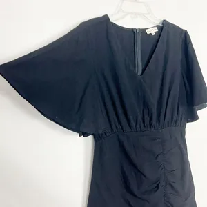 Aaron & Amber Dress Womens Small Cotton Chic Coquette Party Beachy Night Out thumbnail 6