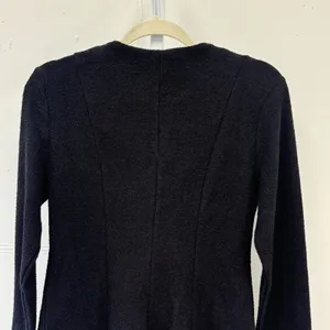 NWT H&M Black Textured Knit Button Front Jacket Cardigan Size Small‎ Classic thumbnail 6