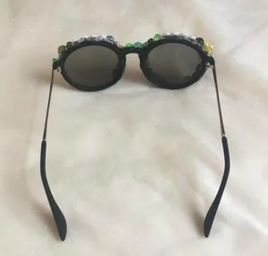 Notre Dame beaded sunglasses Blue thumbnail 7