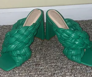 Womens New Azalea Wang Carolina Greens Heels thumbnail 3