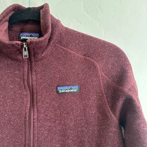 Patagonia | W's Better Sweater 1/4-Zip Fleece Jacket in Dark‎ Ruby Size Small thumbnail 5