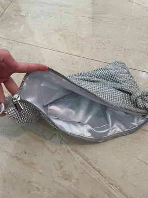 Princess Polly Rhinestone Silver shoulder Mini Bag thumbnail 4