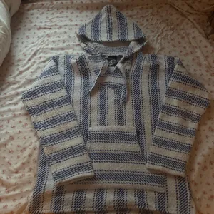 Striped hoodie Blue Size M thumbnail 1