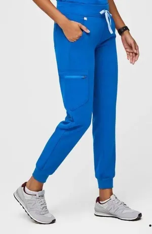 Royal Blue Scrub Pants FIGS thumbnail 1