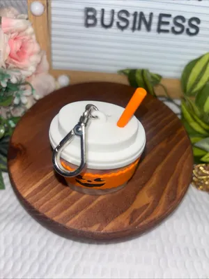 Bath & Body Works PocketBac Holder PUMPKIN WRAP LATTE CUP thumbnail 3