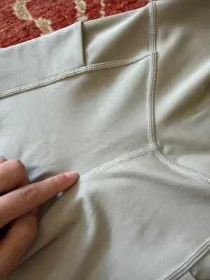 The North Face Women's High-Waist Bike Shorts in Taupe thumbnail 4