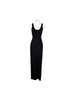 SKIMS Body Long Dress S Onyx Black Sculpting Compression Bodysuit Maxi NWT thumbnail 3