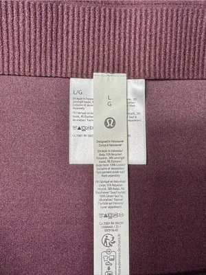 Lululemon Softstreme High Rise Mini Skirt Goodnight Plum Large NWT thumbnail 7